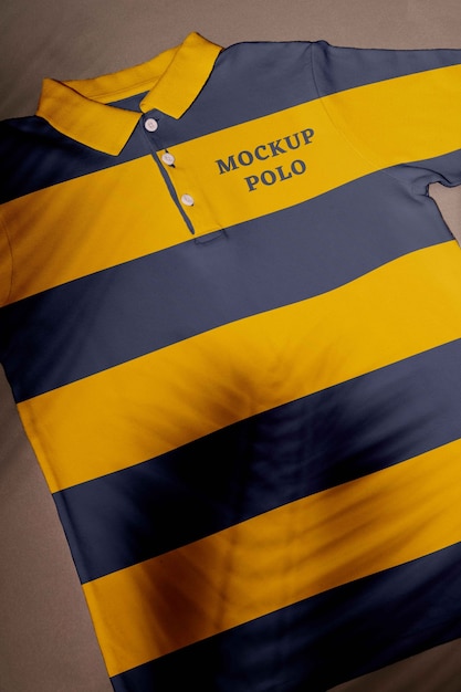 Polo-t-shirt-mockup-design