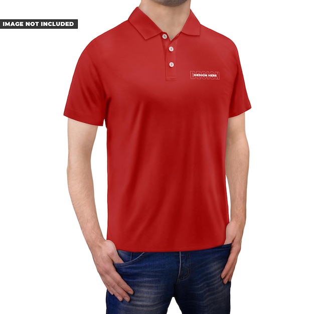 Polo-t-shirt mockup