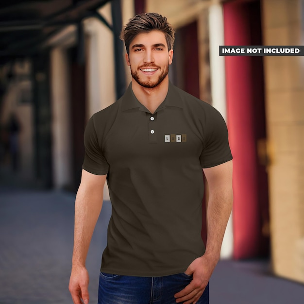 Polo-T-Shirt Mockup