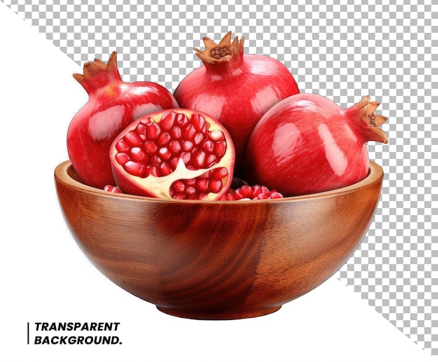 PSD pome vermelho isolado