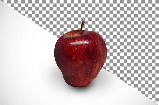 PSD pomme avec fond transparent3