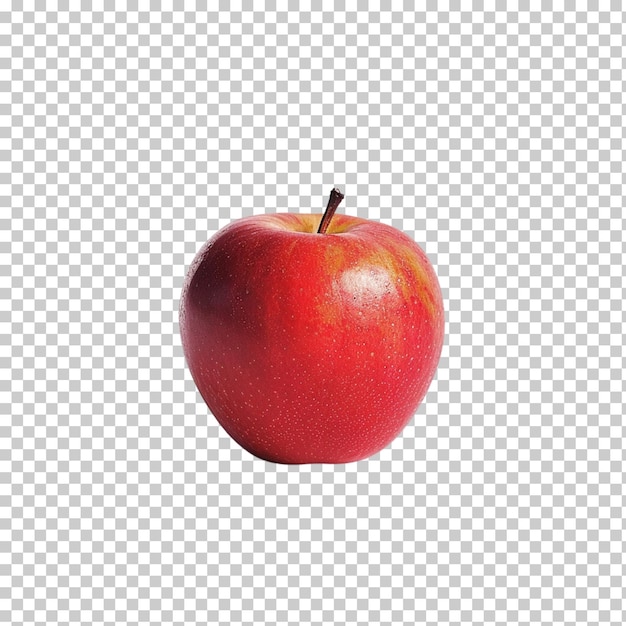 PSD pomme isolée sur un fond transparent