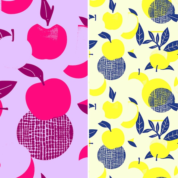 Pomme Otaheite Avec Silhouette Ronde Et Design Tropical Avec Design Vectoriel De Motif De Fruit Tropical