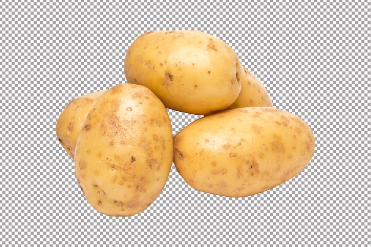 PSD pommes de terre isolées
