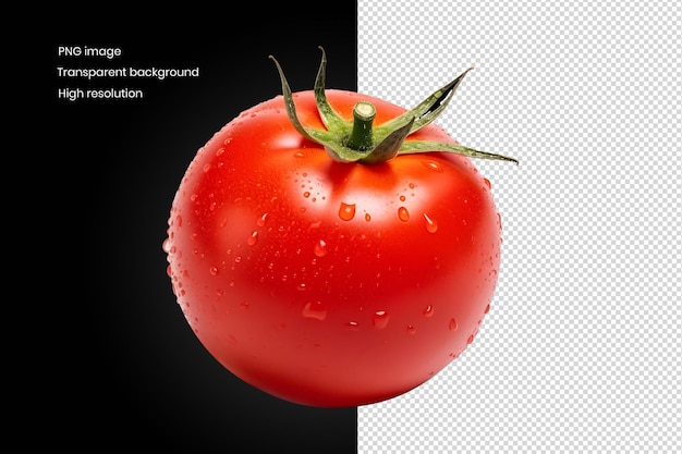 pomodoro isolato trasparente per modelli