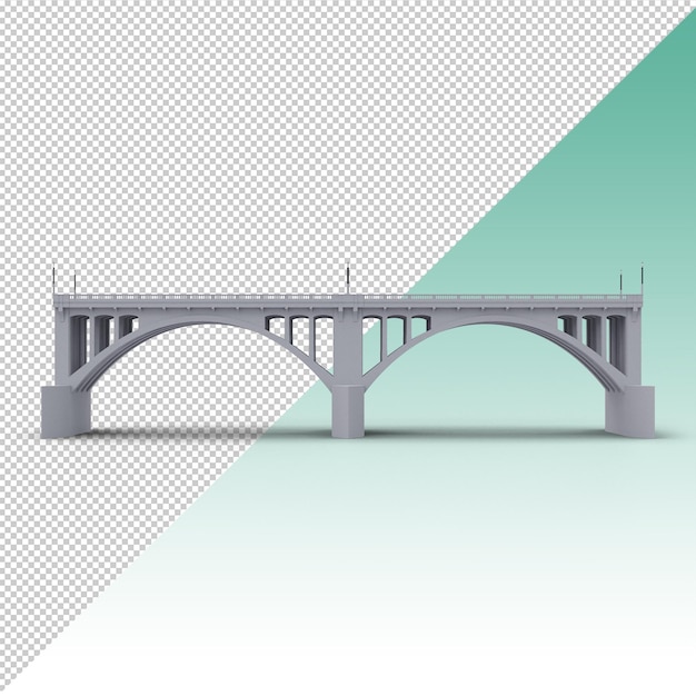ponte rodoviária isolada