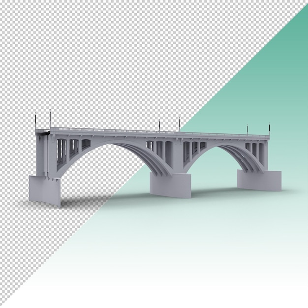 ponte rodoviária isolada