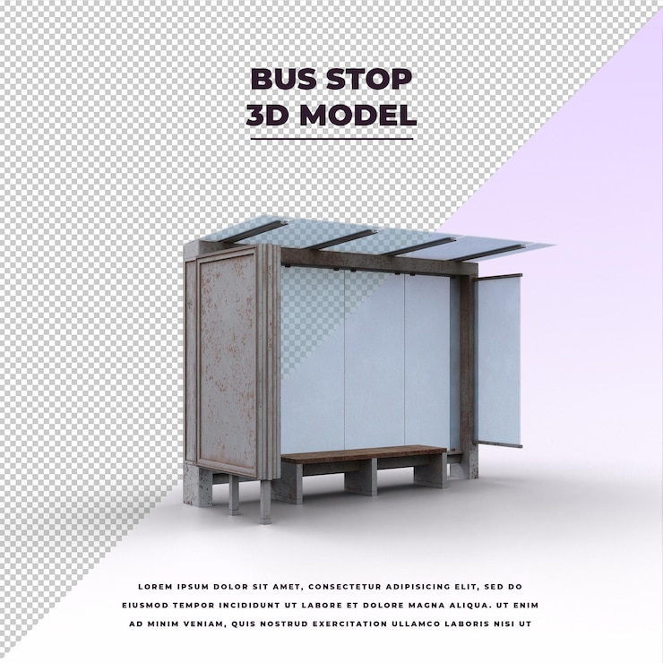 PSD ponto de ônibus