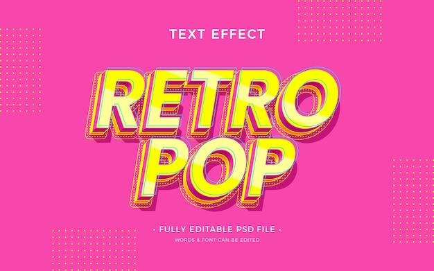 POP Art Texteffekt