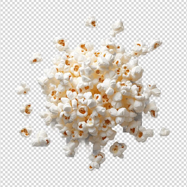 PSD pop-corn isolé