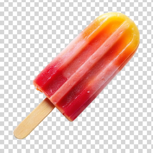 PSD popsicle isolé sur un fond transparent