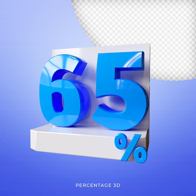 Porcentaje premium de renderizado 3D