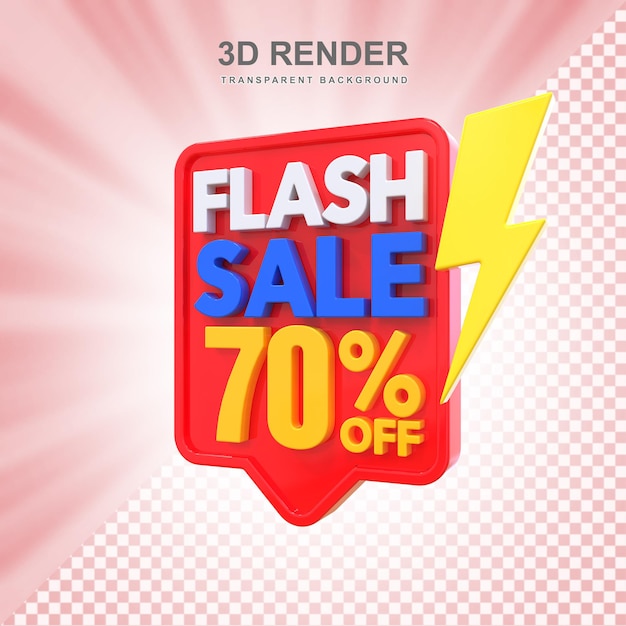 Porcentaje de venta de verano fuera de la etiqueta 3D