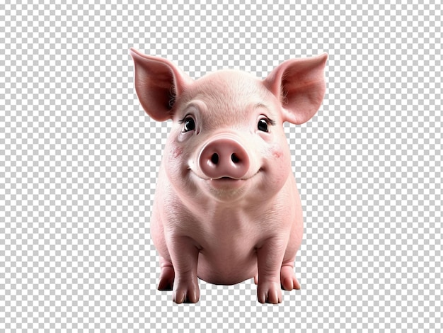 PSD porco em 3d