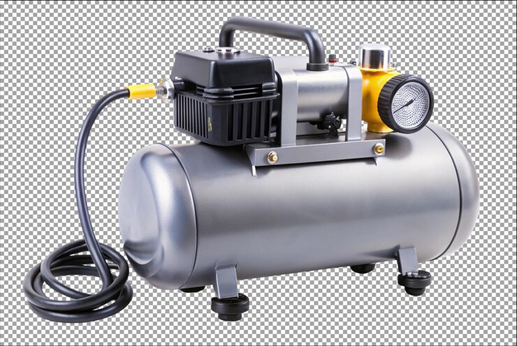 PSD portable air compressor designed for home and travel
