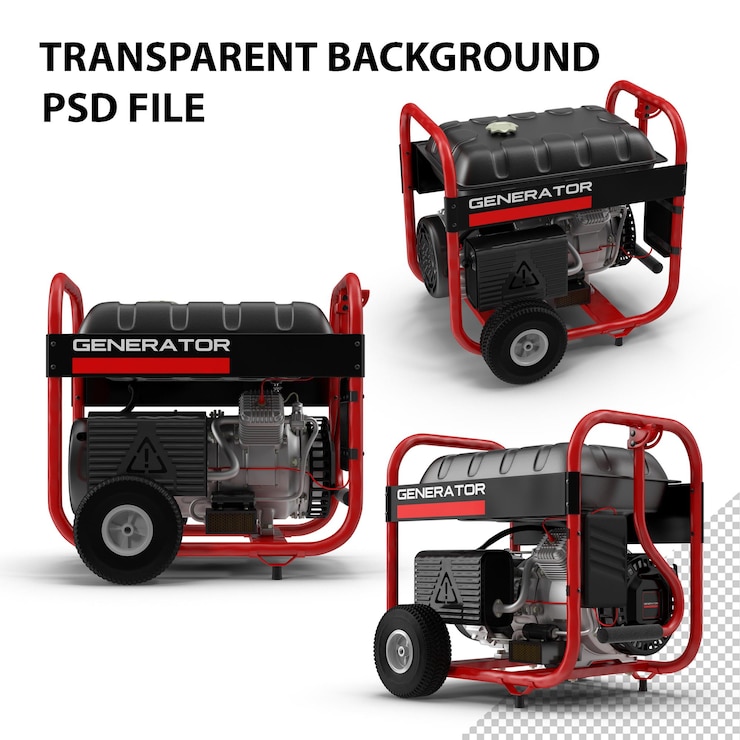 PSD portable generator png