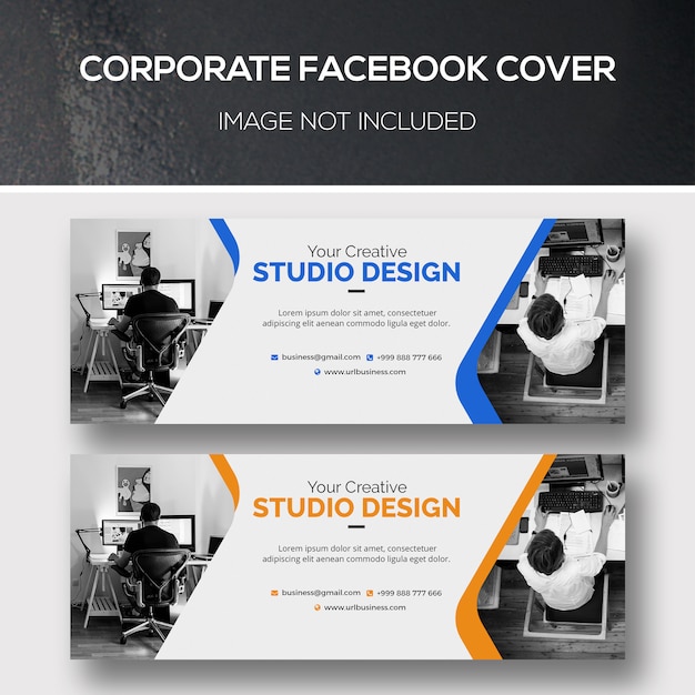 Portada corporativa de Facebook