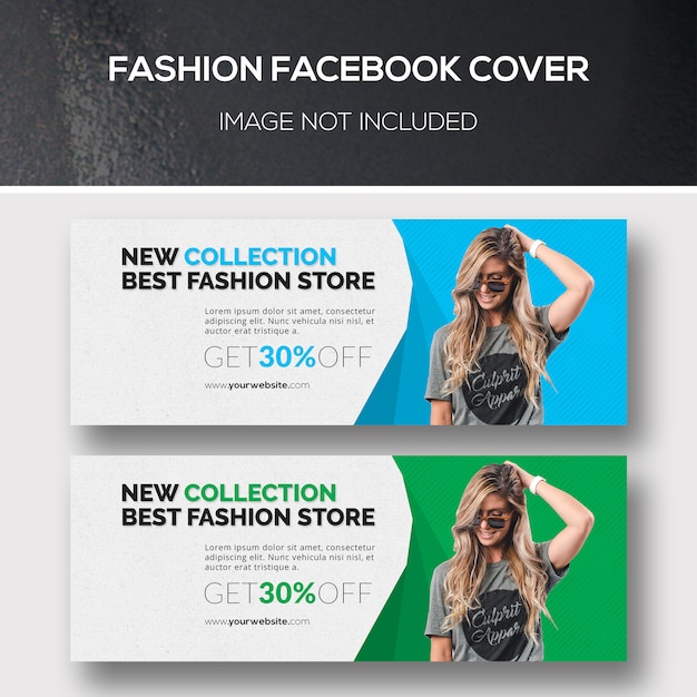 Portada de facebook de moda