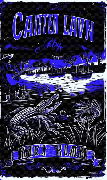 una portada de libro para el lago junto al lago con un cocodrilo y un cocodril
