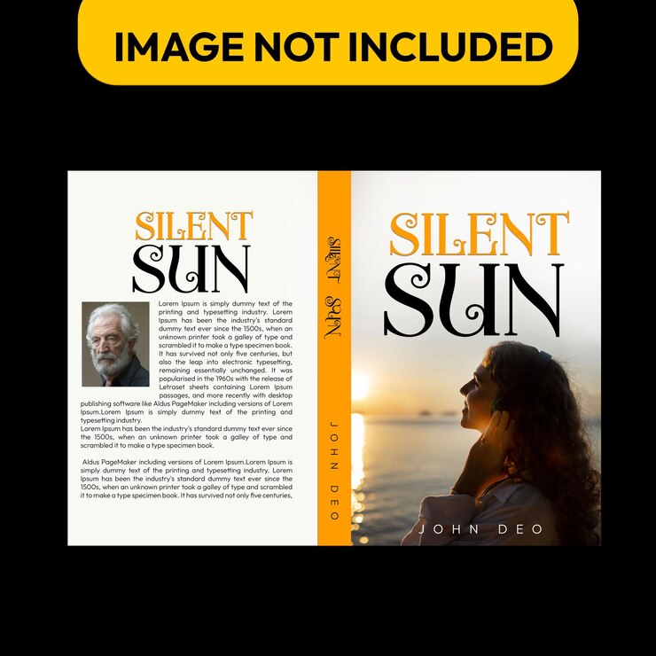 una portada de un libro llamado sol a la puesta