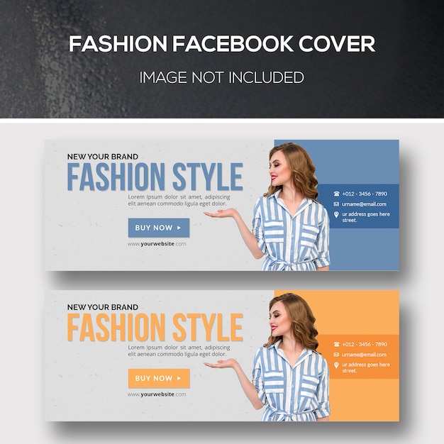 Portada de moda de facebook