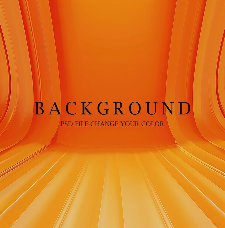 PSD una portada naranja con las palabras " backlit quot " en ella