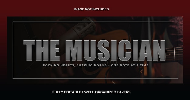 La portada personal de Facebook del músico de estilo vintage