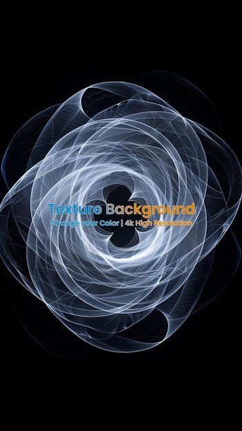 portal and frame abstract light lines of movement and speed fiery colored light ellipse glowing