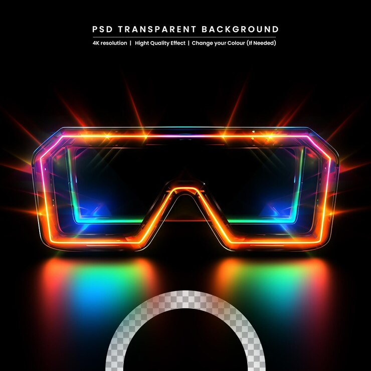 PSD portal y marco líneas de luz abstractas de movimiento y velocidad ardiente luz de color elipse brillante