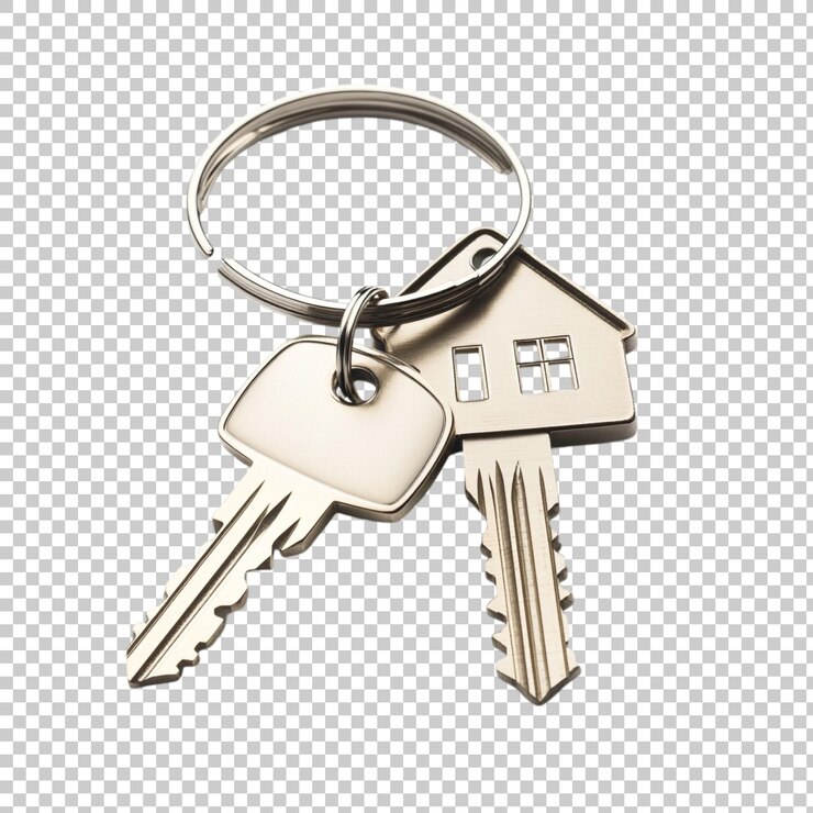 PSD porte-clés en forme de maison