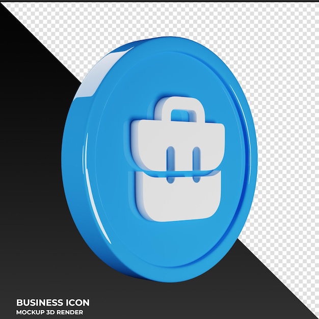 Porte-documents 3 Business Icon Illustration De Rendu 3d