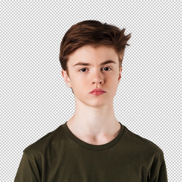 Porträt eines männlichen Teenagers
