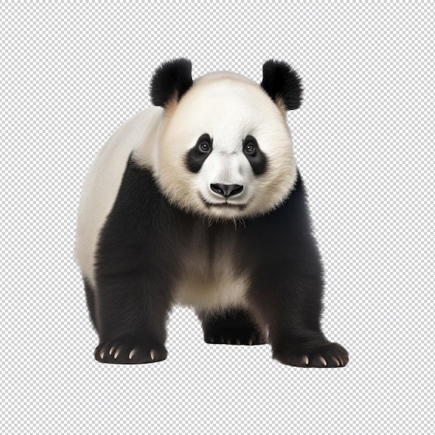 PSD porträt panda süß