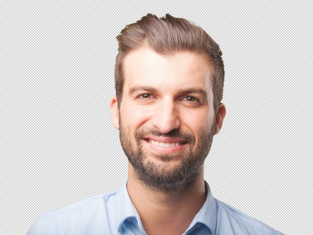 Portrait d'un homme en chemise