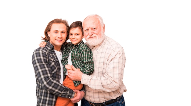 Portrait de parents souriants