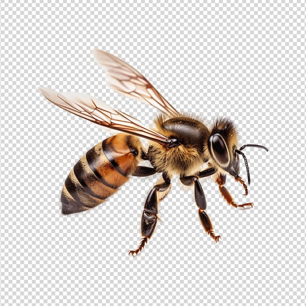 PSD pose de abeja png