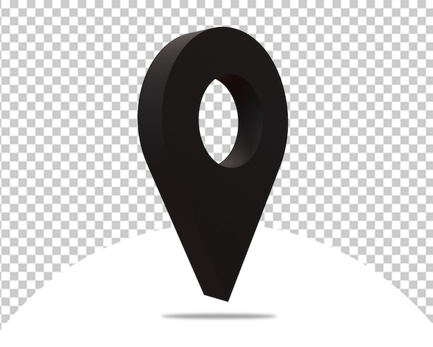 posizione del punto nero 3d