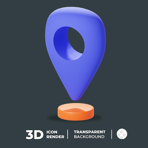 Posizione dell'icona 3D Contattaci