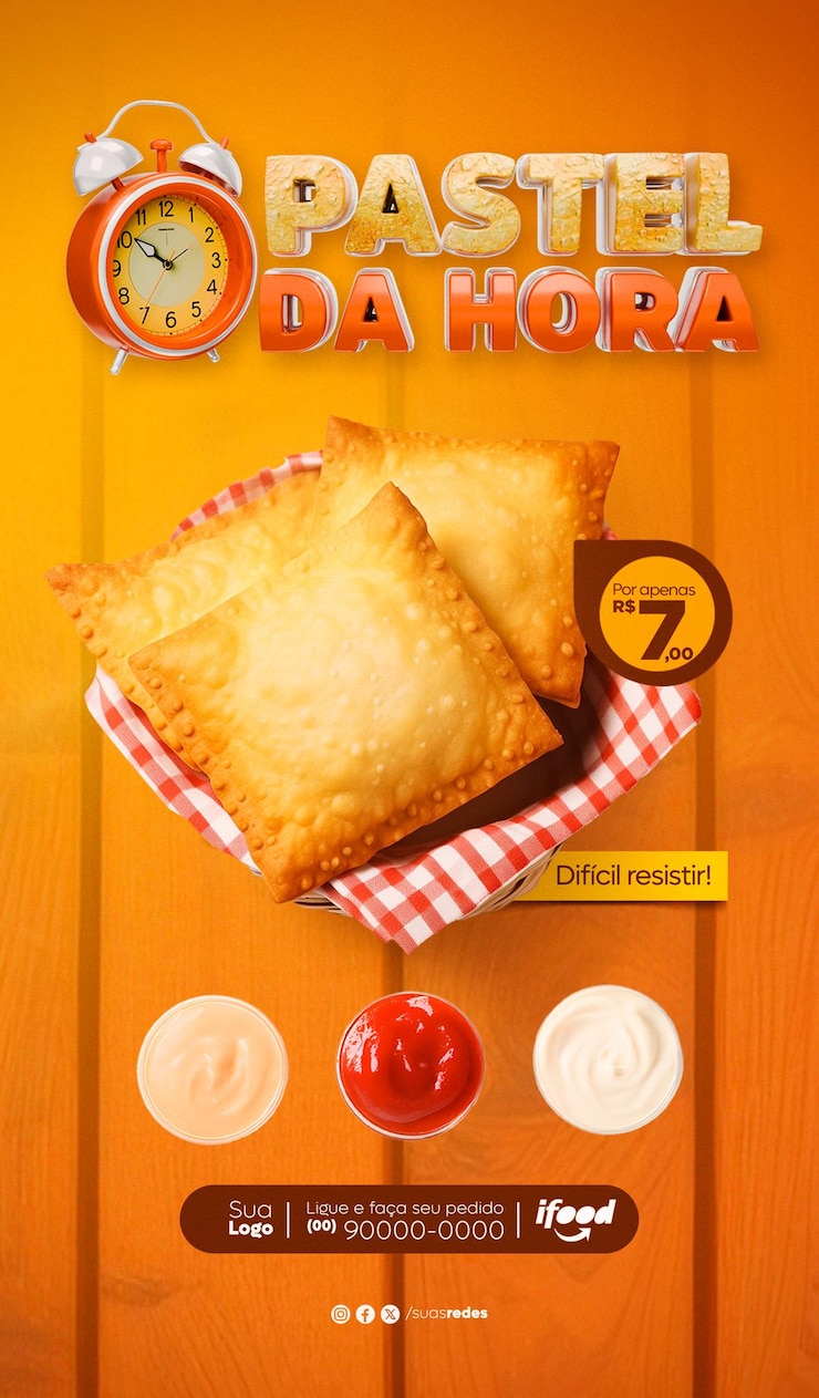 PSD post de mídia social de confeitaria gourmet em tons pastel