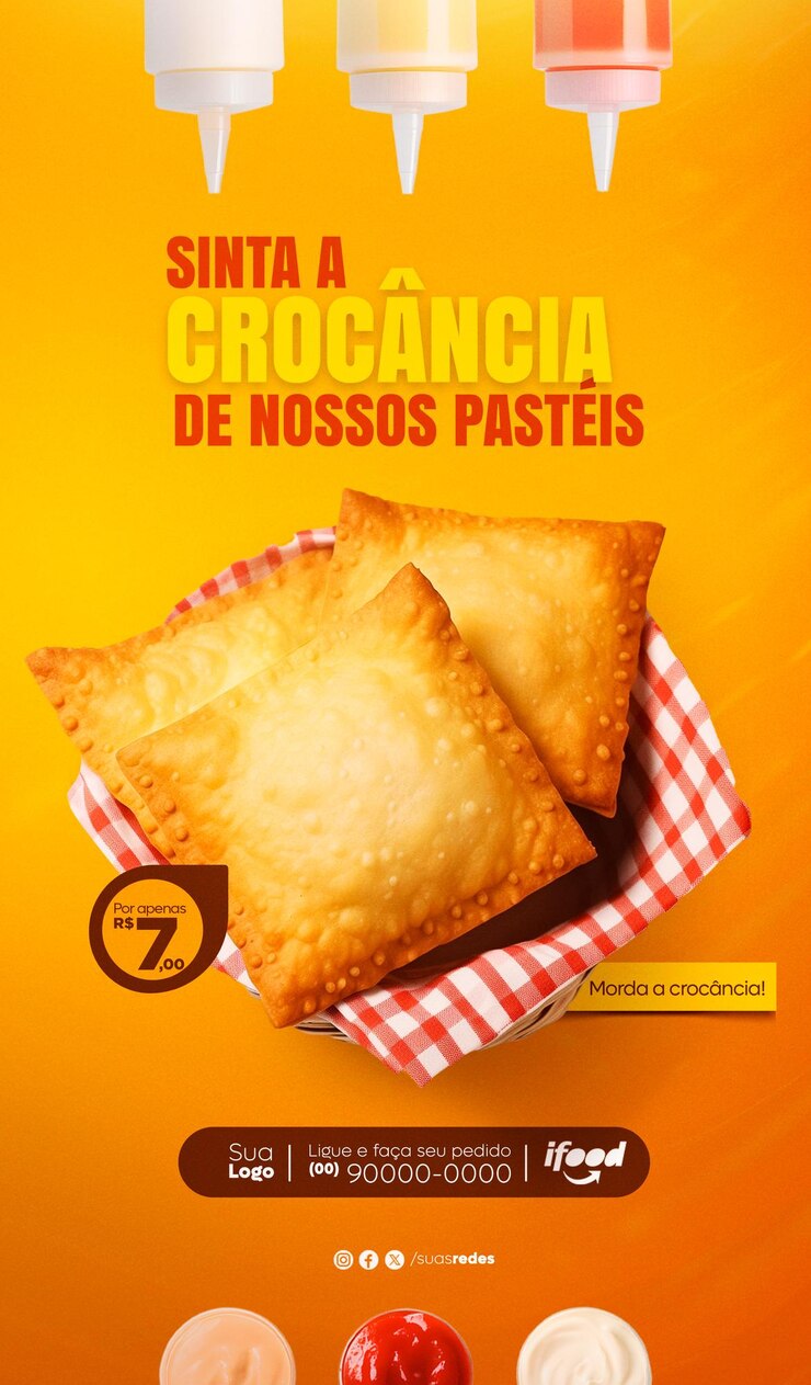 PSD post de mídia social de confeitaria gourmet em tons pastel