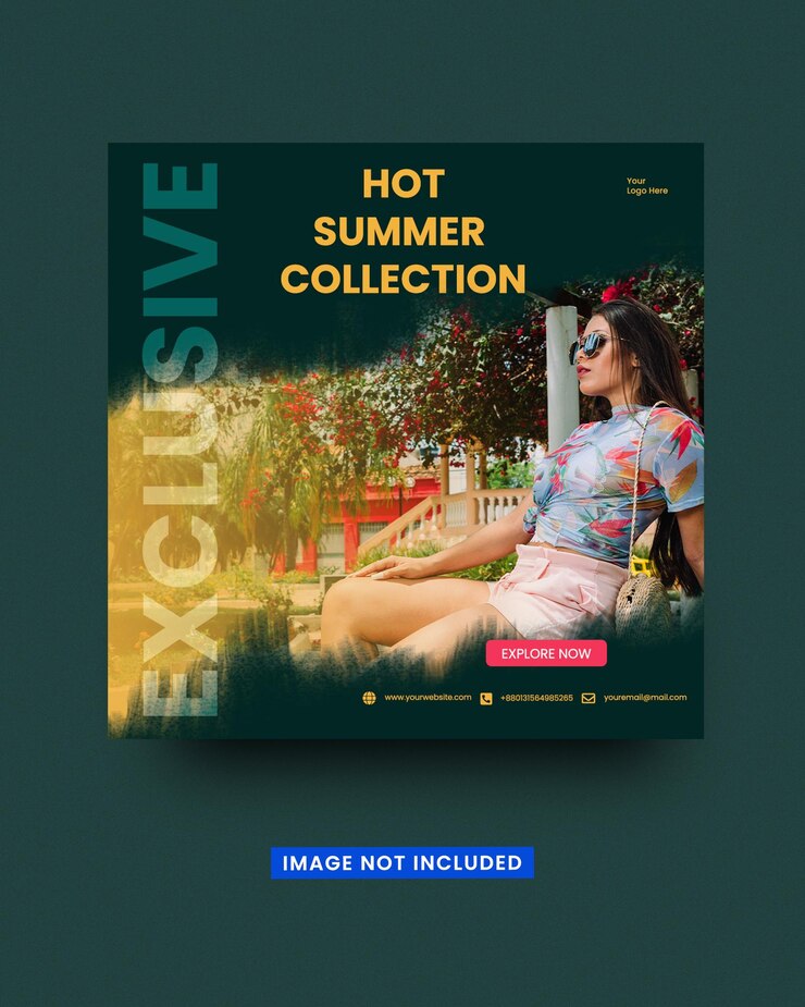Post de mídia social minimalista de moda limpa design de postagem de história do instagram Modelo PSD premium