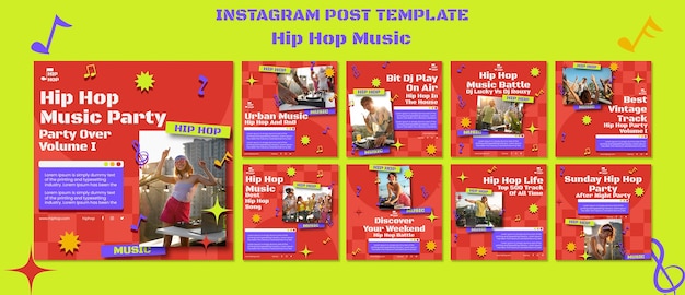 Post di instagram del festival musicale