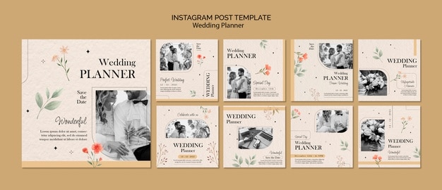 Post di instagram per wedding planner