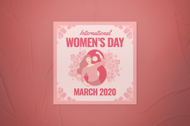 Post do instagram do dia internacional da mulher