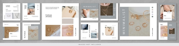 Post Instagram aziendale minimalista