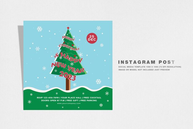 Post Instagram di Buon Natale