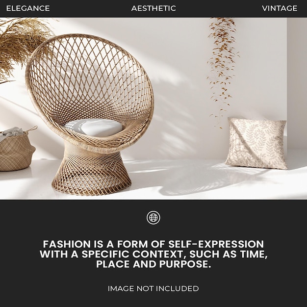 Une post sur Instagram sur l'esthétique de la mode