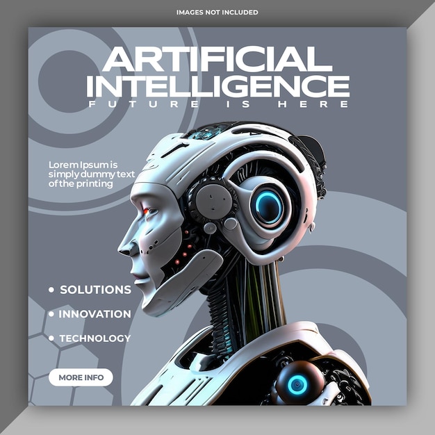 Post Instagram Psd gratuit pour l'intelligence artificielle