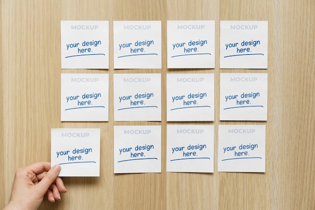 PSD post-it-note-mockup-design