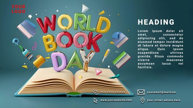 Post per la Giornata Mondiale del Libro